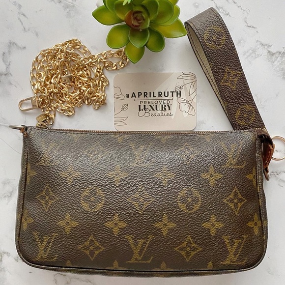 ❌SOLD on Ⓜ️❌ Louis Vuitton - Pochette Accessories -Old Model - Picture 2 of 15